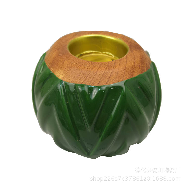 现代陶瓷窑变釉家居摆设花瓶花插水转印