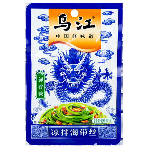 Wujiang Kelp Slivers 50g Bag, Chongqing Specialty Pickled Vegetables for Cold Dishes, Ready to Eat Upon Opening, Wholesale