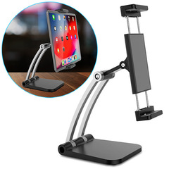 Original Patent Live Stream Telescopic Height Adjustment Aluminum Alloy Universal Desktop Phone Computer Home Tablet Stand
