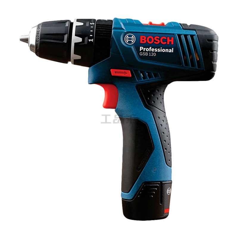 博世(BOSCH) 锂电充电式冲击钻(2电1充 1.5Ah);GSB 120 双电版