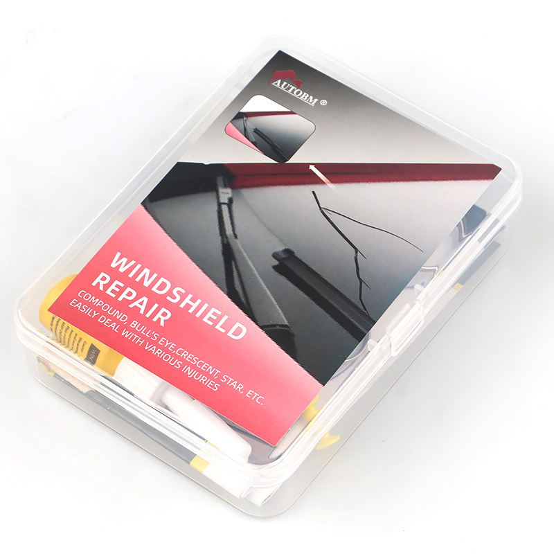Amazon explosive car windshield long crack repair solution suit glass reducing agent factory wholesale