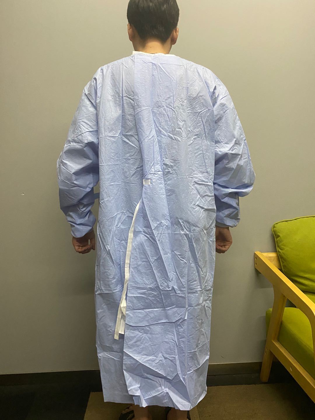 disposable BVB Surgery AAMI4 waterproof Film Surgical gowns FDACEEN13795 Exit LEVEL4 Gowns