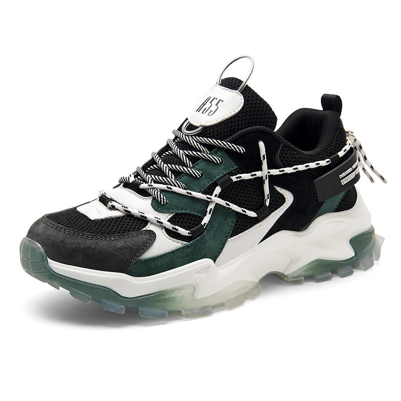 男士休闲鞋潮2020秋季新款运动鞋流行旅游鞋网红老爹鞋福建跑步鞋