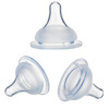 Matte pacifier, children's silica gel feeding bottle for breastfeeding, wholesale, wide neck, increased thickness