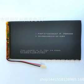 进口3766125聚合物锂电池4000MAH 3.7V 平板电脑充电宝系列视频机