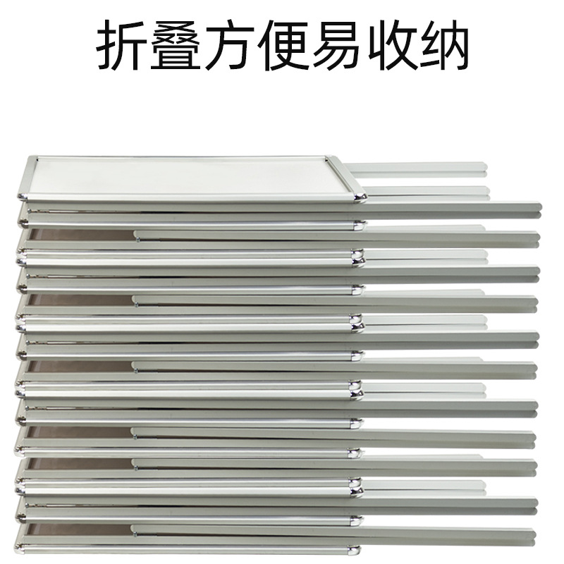 A-type aluminum alloy double-sided single-sided poster stand advertising sign A-frame poster stand wholesale manufacturer