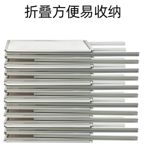 A-type aluminum alloy double-sided single-sided poster stand advertising sign A-frame poster stand wholesale manufacturer