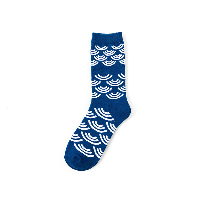 Unisex Crew Socken Mit Individuellem Muster Trendige Socken_voghion.com