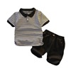 Summer clothing, summer set, children's fashionable polo, with short sleeve