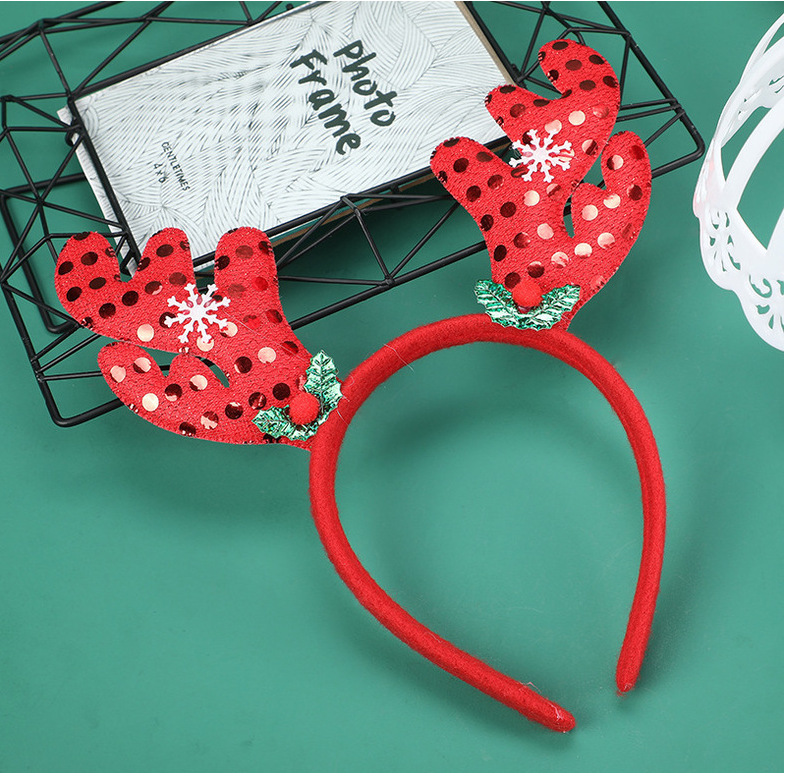 Deer Pattern Handmade Craft Christmas Deer Cloth Party Costume Props