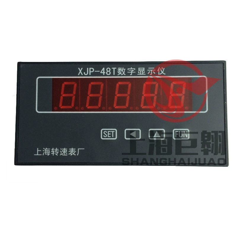 Завод верхнего приборного тахометра XJP48T-100 Прибор с цифровым дисплеем скорости может быть оснащен выходом аналогового сигнала тока и напряжения