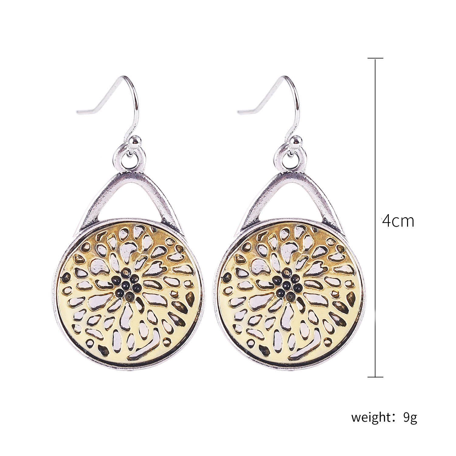 Nihaojewelry Creative Geometric Fashion Exaggerated Earrings Wholesale display picture 35