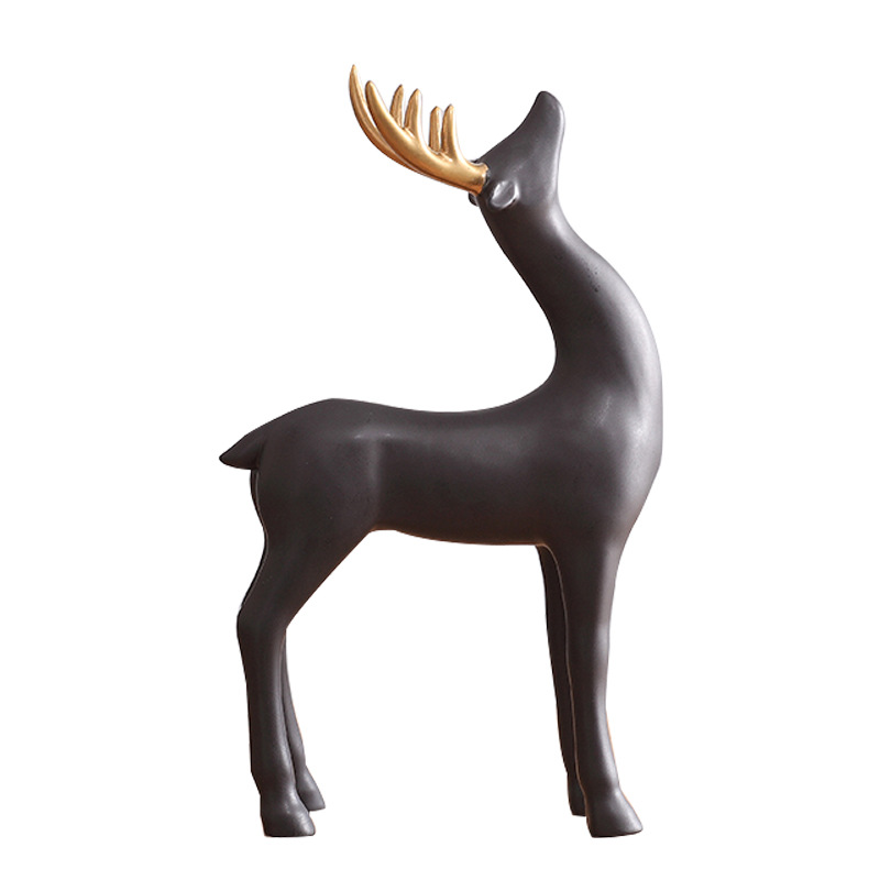 Decoración del hogar nórdico alce nórdico salón TV gabinete creativo regalo de boda al por mayor