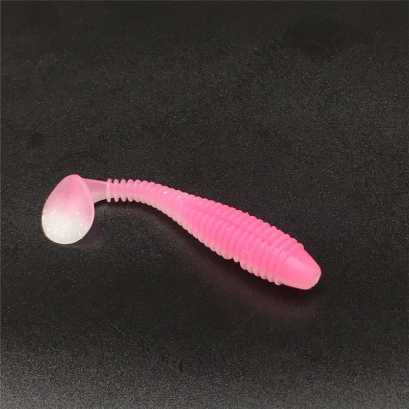 Suspending Paddle Tail Lures Soft Baits Bass Trout Fresh Water Fishing Lure