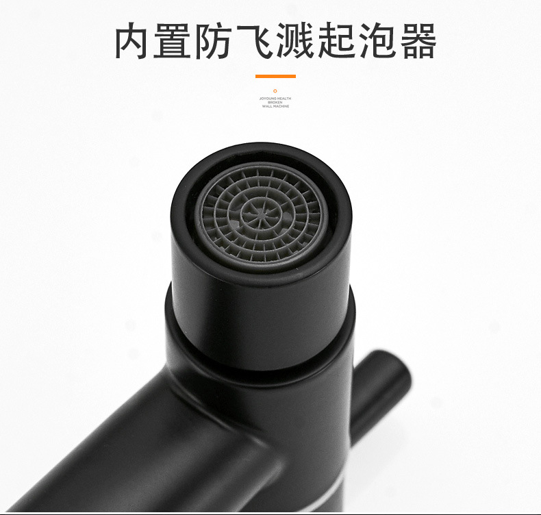Stainless steel washing machine faucet, extended faucet, black mop sink, mop sink, bathroom 4-inch 6-inch double opening faucet undefined