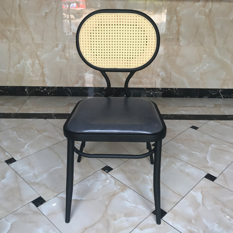 Simplicity Rattan Art Leisure chair New Chinese style Homestay Tea Restaurant Leisure chair household Rattan chairs Open House Negotiate chair