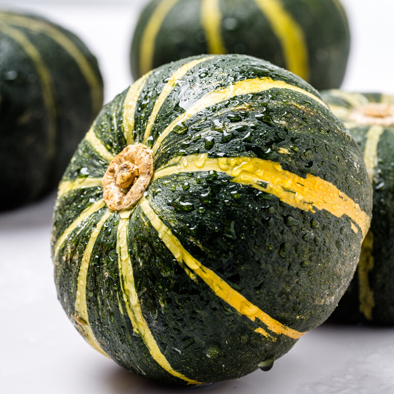 【貝貝南瓜】現摘現發 口感糯甜 現貨小南瓜寶寶輔食味粉糯甜包郵