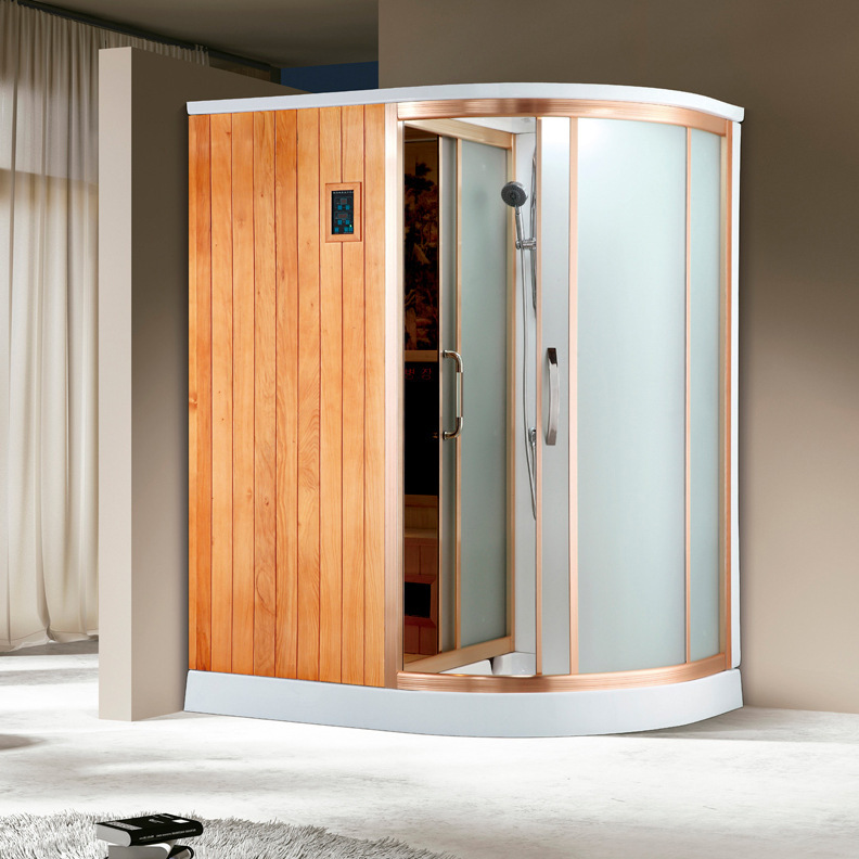 Sauna Dry and Wet Steam Room Double Far Infrared Light Wave Room Khan Steam Room Integrated Integral Steam Shower Room