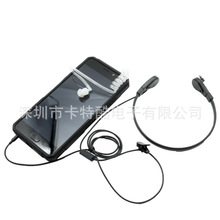 3.5MM手機喉控空氣導管耳機 適用於iphone 蘋果小米 HTC等可通話