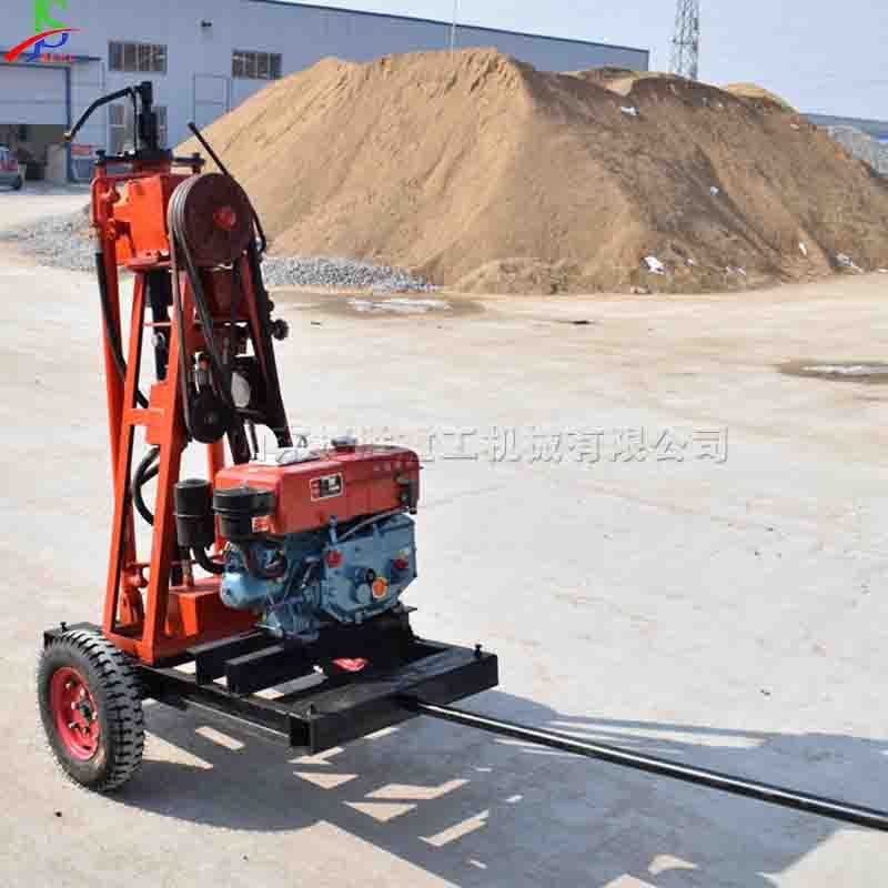 小型轻便地质勘探钻机 水井勘探水钻机 金刚石钻头岩石钻眼设备