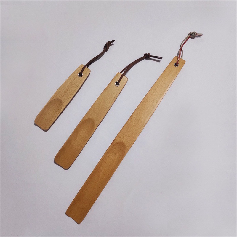 酒店实木质鞋拔子懒人提鞋器孕妇老人家居穿鞋神器木制鞋抽鞋溜子|ms