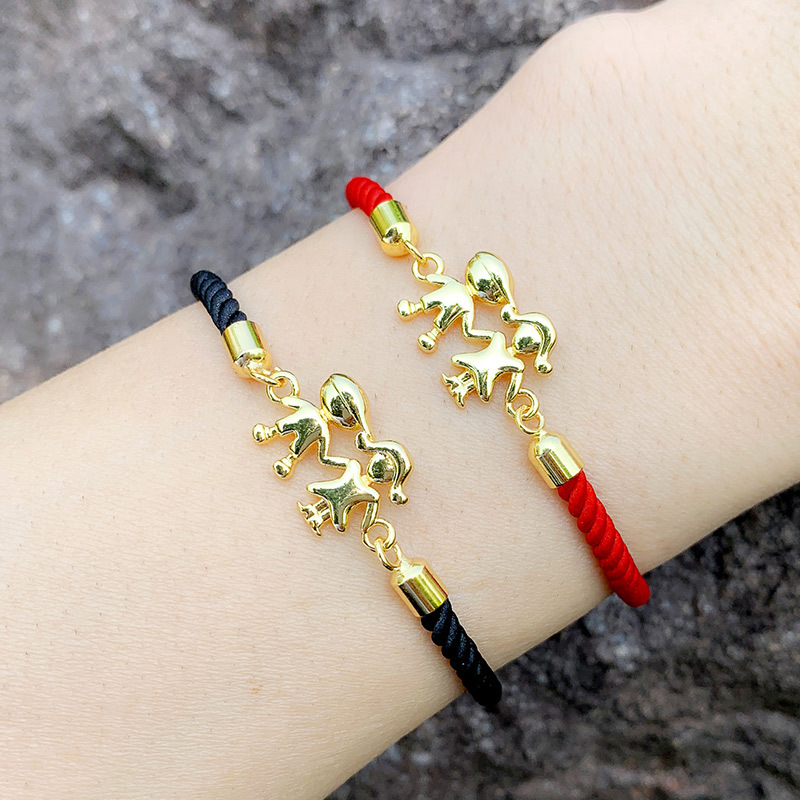 Fashion Bracelet Yiwu Nihaojewelry Wholesale Red Rope Bracelet Korean Couple Bracelet display picture 3