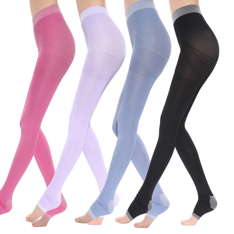 Foreign trade Japanese 420D thin leg socks shaping elastic socks pressure pantyhose night sleep pants leggings leggings