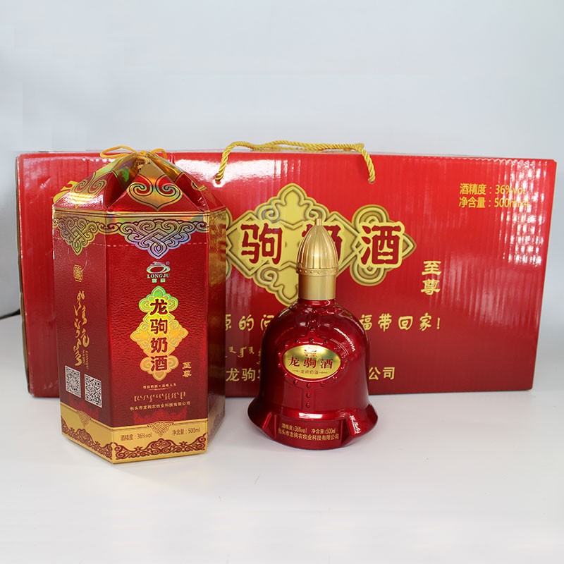 Lucky fermented milk Mongolia Warrior fermented milk Full container One piece On behalf of Inner Mongolia specialty Gift box packaging