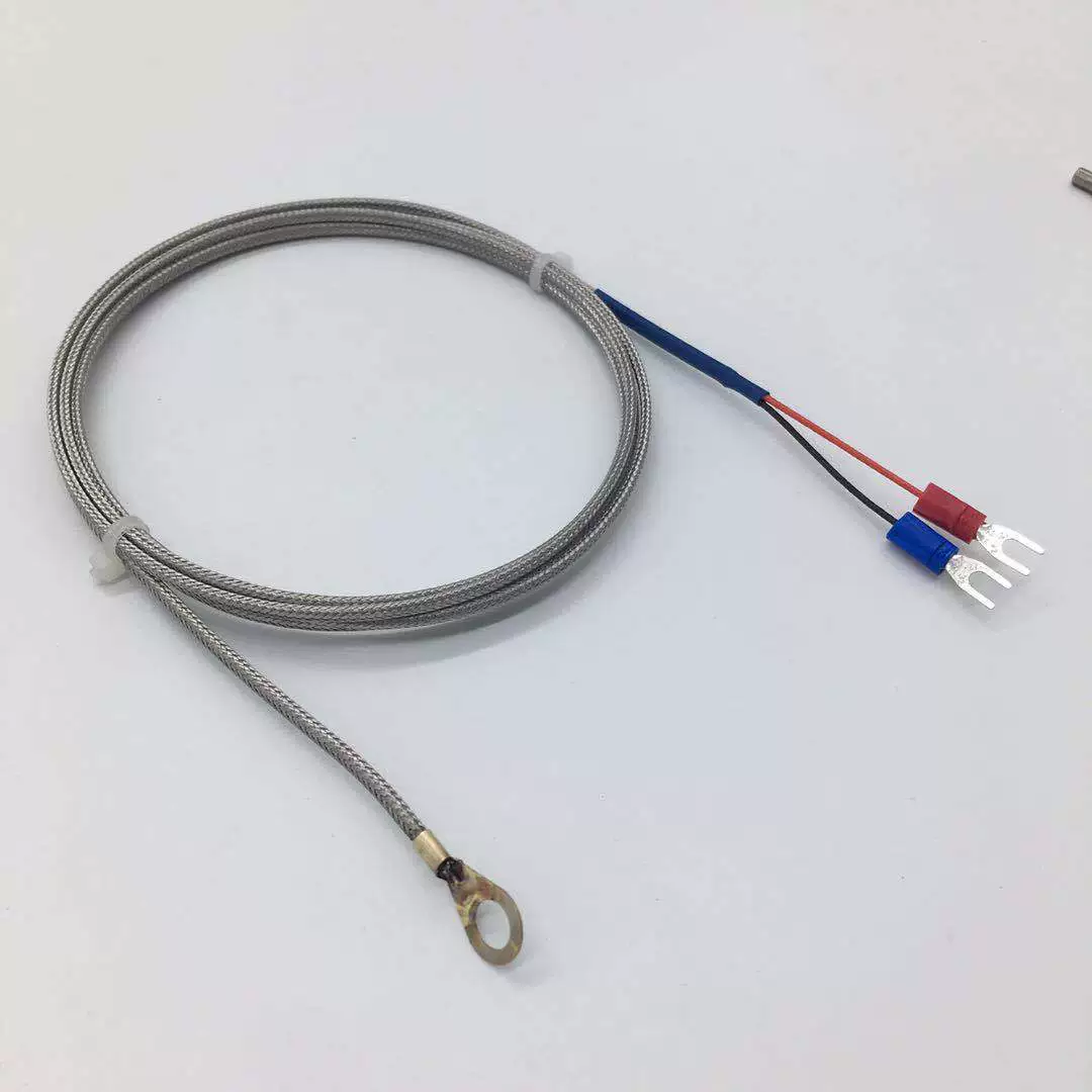 Прокладной пластырь поверхностный Торцевая термопара круглое отверстие Носовой зонд холодного давления Датчик температуры K-типа измерение температуры