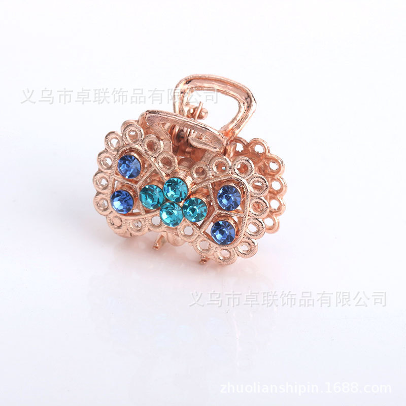 Hair clip hairpin for women girls hair accessories Alloy inlaid