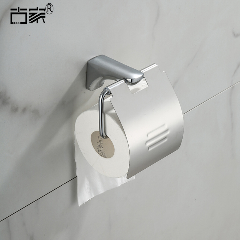 古家卫浴批发纸巾架卫生间手纸架浴室置物架卷纸架不锈钢厕纸架壁|ms