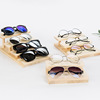 solid wood Optician display Storage rack glasses Display rack Place Sunglasses Shelf sunlight Frame Bracket prop