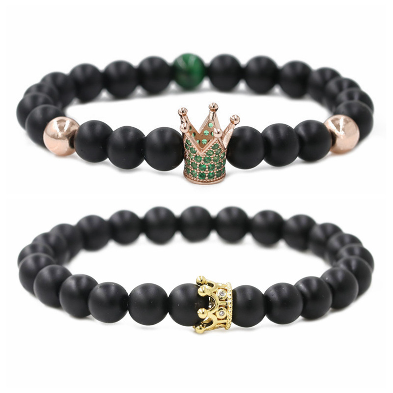 Crown Fashion Copper Bracelets Wholesale display picture 3