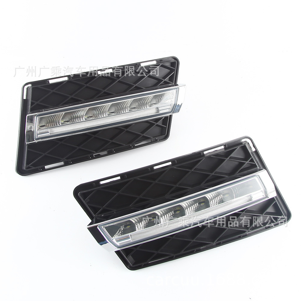 Aplicable a 12 luces de circulación diurna de GLK GLK300 GLK350 GLK500 10 204 luces de circulación diurna Mercedes-Benz