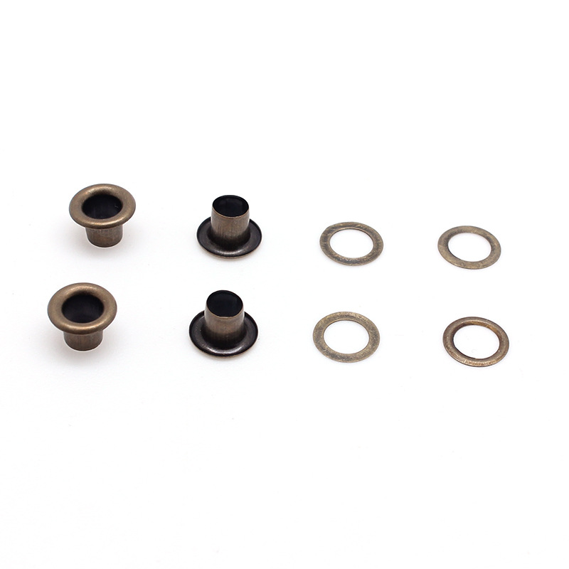 现货直销铜质圆形平面气眼扣    箱包服饰装饰气眼圈扣乌眼 鞋眼