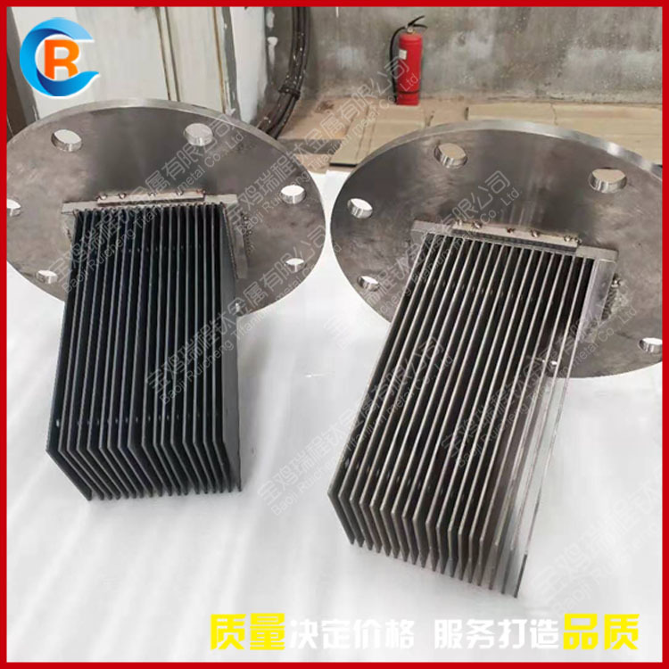 供应次氯酸钠发生器用钌铱钛阳极 钛电极厂家直销