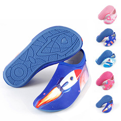 Children's cartoon color bottom beach shoes diving socks swimming shoes breathable anti-slip home floor socks soft shoes wholesale from the factory