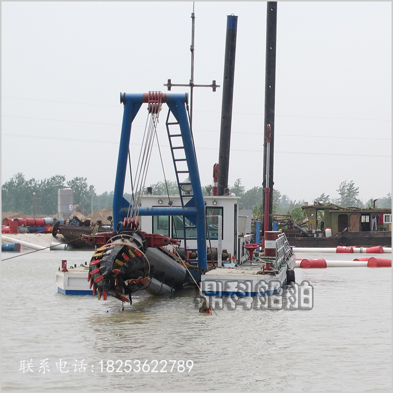 湖北挖泥船 抽泥船抽沙船 绞吸式挖泥船 绞刀头 污泥处理设备厂家