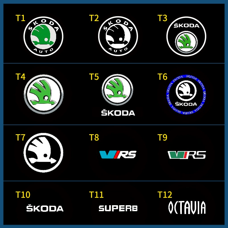 Освещающие элементы Skoda подходят для нового Astmenteder Kodiak Yeti SUPERB с LED-проекцией