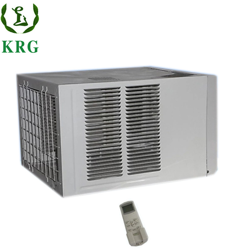 1p window machine air conditioner double temperature soft wind mute window embedded air conditioner factory export