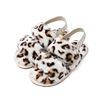 Demi-season slippers, keep warm footwear indoor, Amazon, plus size, on elastic band