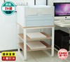 three layers A3 Tact printer Shelf environmental protection Shelf to ground Simplicity modern Metal to work in an office Storage Zhongtong