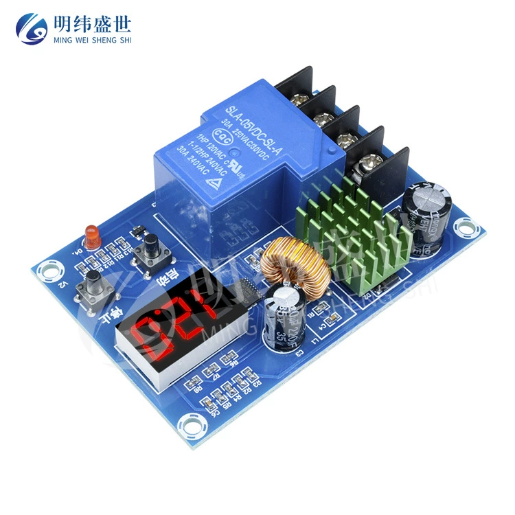 Модуль контроллера зарядки литиевой батареи оптовый цифровой дисплей прецизионная плата защиты от перезарядки аккумулятора высокого напряжения