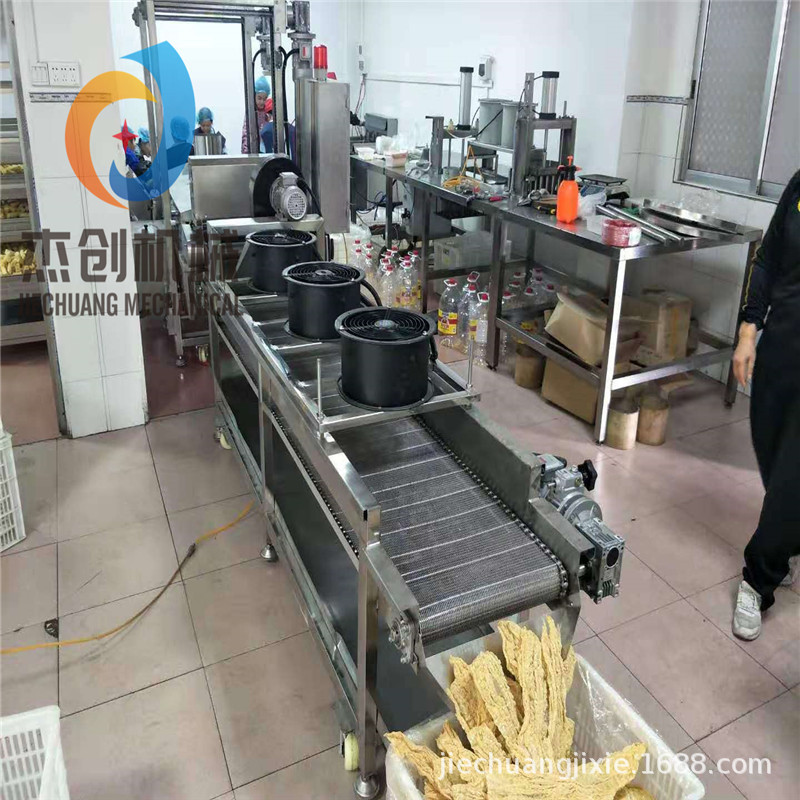 新型结构腐竹油炸机 全自动大片腐竹油炸设备 柳州小片腐竹油炸机