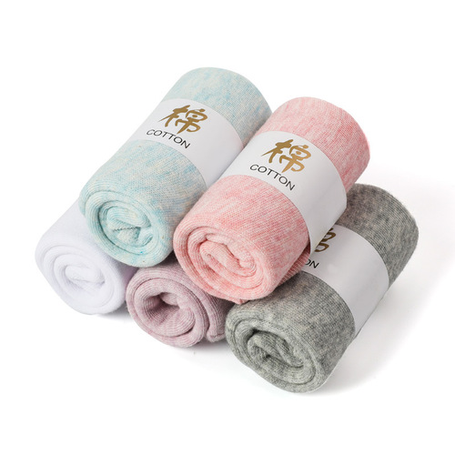 Gift box set of 5 pairs of socks, women's mid-calf socks, business socks, women's socks, cotton long socks, autumn and winter drop shipping