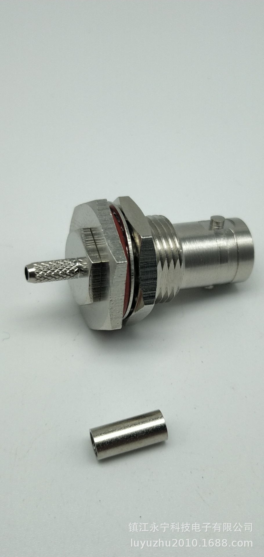 射频电缆连接器RF BNC-KY-C-1.5 RG-316 穿墙