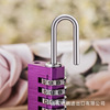 Factory direct selling 4 solid aluminum alloy password locks in the gym dressing wardrobe luggage lever box password hanging lock