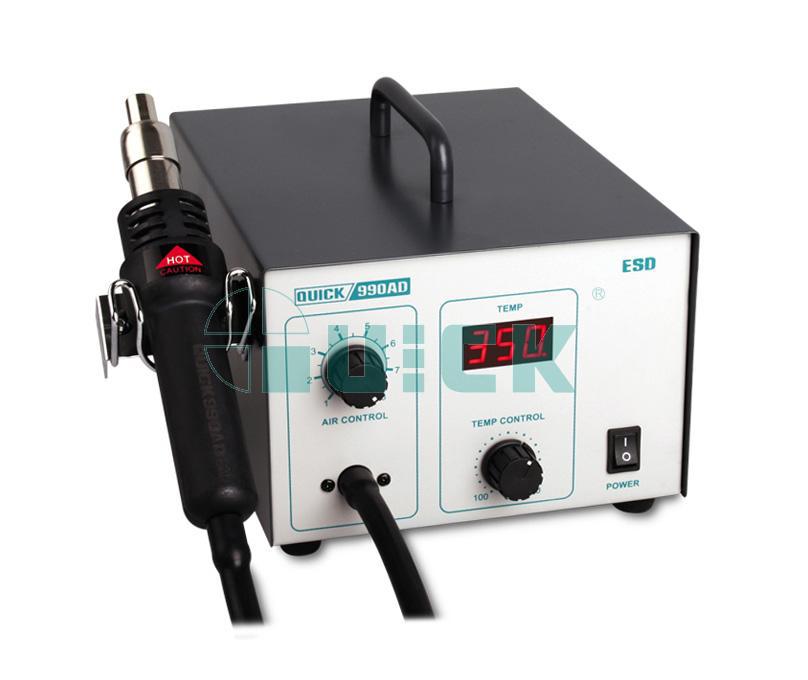 QUICK快克热风拆焊台990AD/990D热风枪990A解焊台990拔焊台 320W