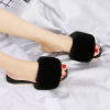 Summer slippers, fashionable universal footwear, comfortable slide, Korean style, internet celebrity