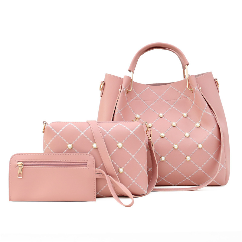 European And American Single Shoulder Bag With A Three-Piece Female Bag Mother And Child Bag